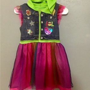 JoJo. Silva Exclusive Girl cosplay Dress with Bow on Hood Size M (7-8) Girl